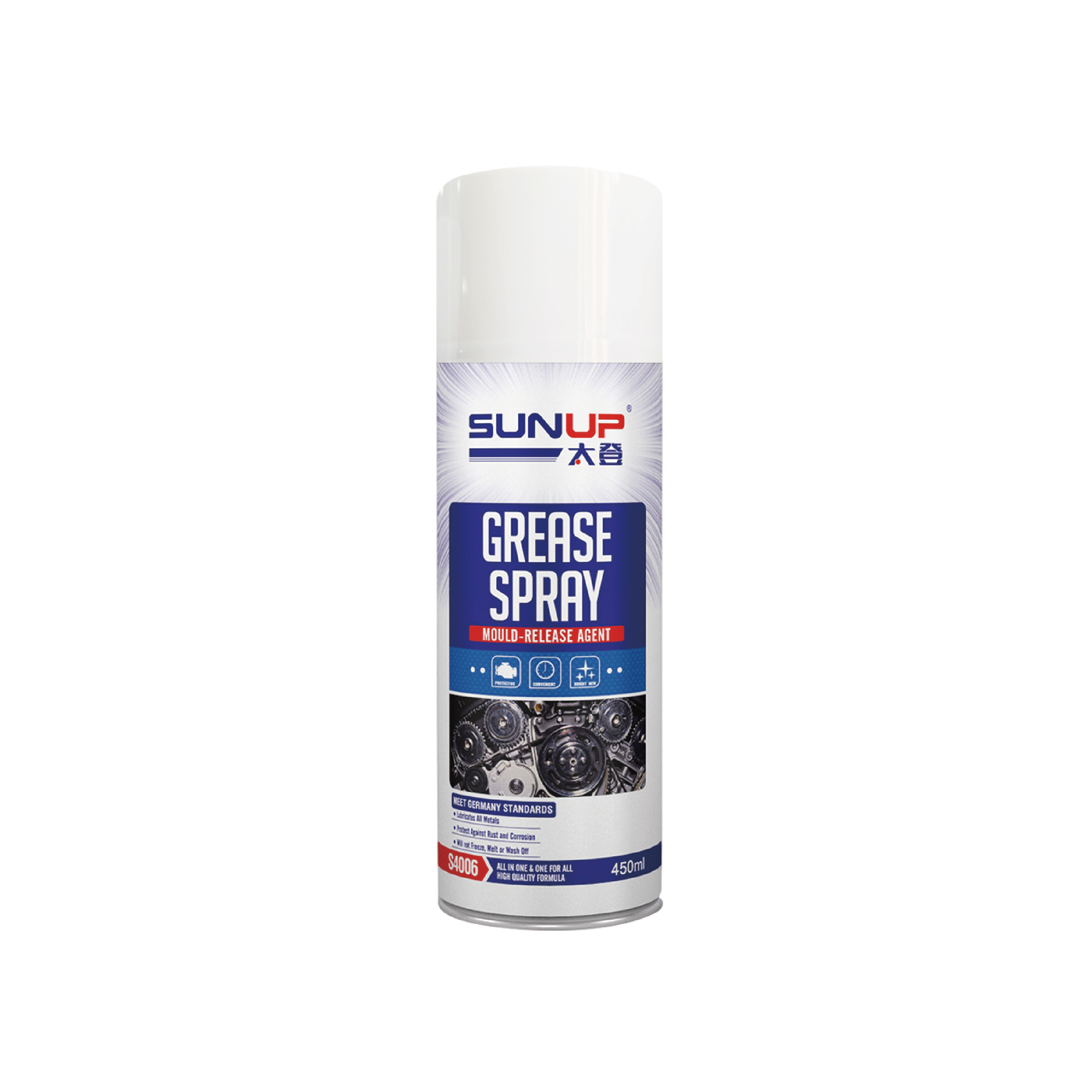 S4006 Grease Spray 450ml